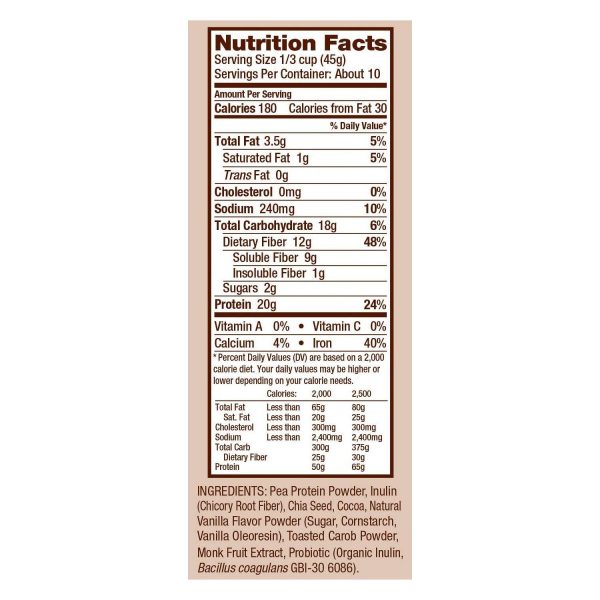 Bob s Red Mill Gluten Free Chocolate Nutritional Booster For Discount