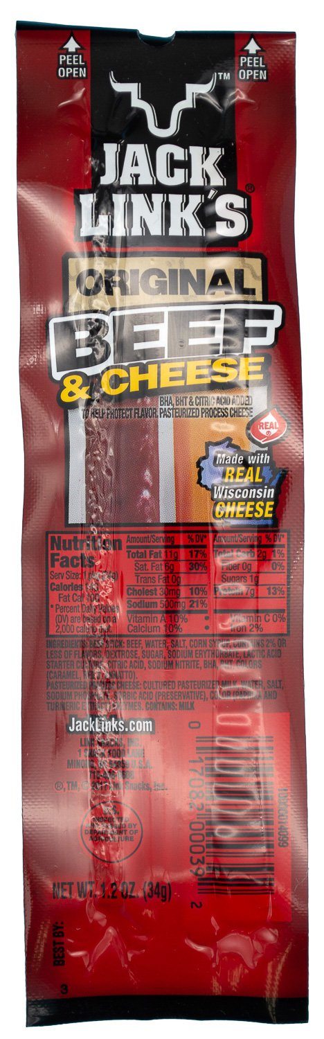 Jack Link s Original Beef & Cheese on Sale