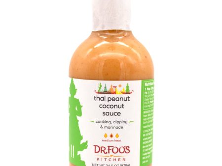 Dr Foo s Kitchen Thai Peanut Cococut Sauce Online now