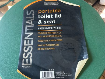 Emergency Essentials Portable Toilet Lid and Seat For Discount