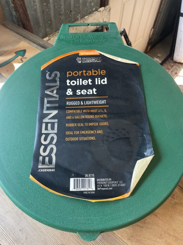 Emergency Essentials Portable Toilet Lid and Seat For Discount