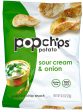 Popchips Potato Chips, Sour Cream and Onion, 0.8 Ounce Online Hot Sale