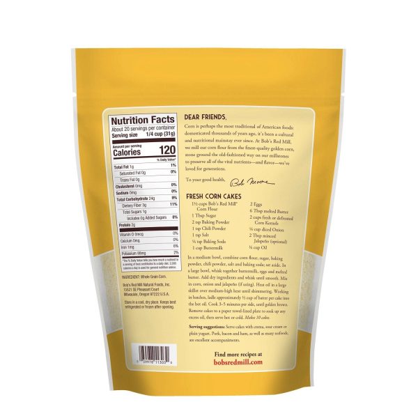 Bob s Red Mill Corn Flour Supply