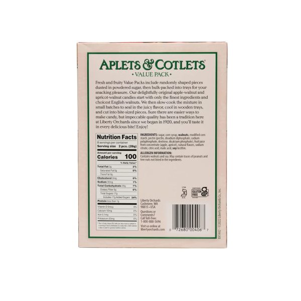 Liberty Orchards Aplets & Cotlets Value Pack, 8 Ounce Discount