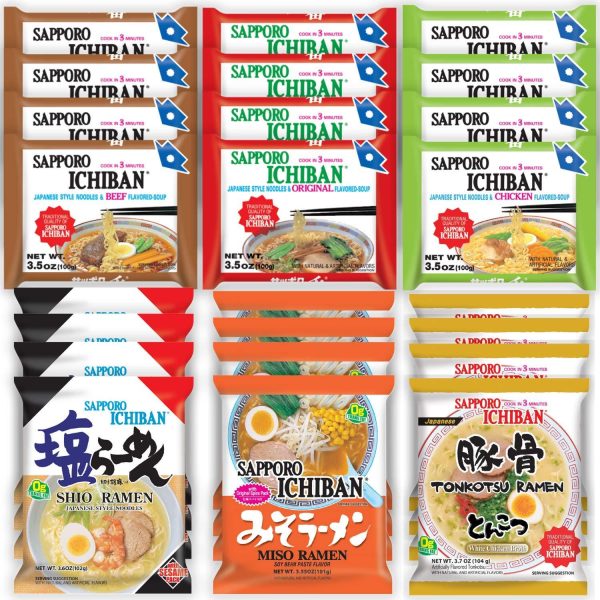 Sapporo Ichiban Japanese Style Noodles Online now