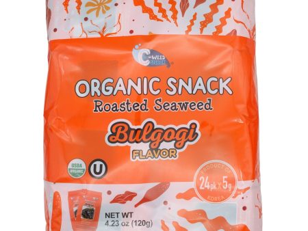 C-Weed Snack Organic Roasted Seaweed Online Sale