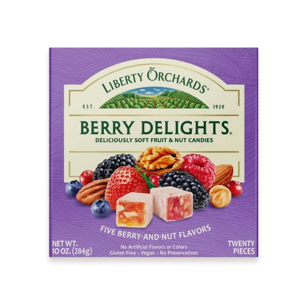 Liberty Orchards Berry Delights, 10 Ounce Online Sale