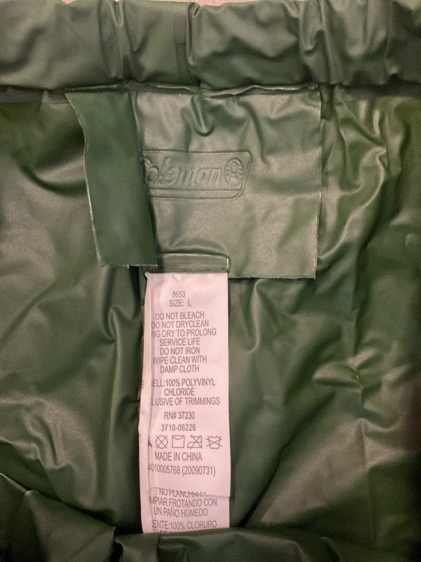 Coleman Rain Pants Men s L Sale