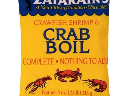 Zatarain s Crab Boil Seasoning Hot on Sale