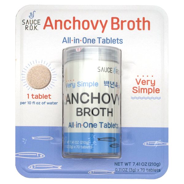 Sauce R.O.K Anchovy Broth Tablets For Discount