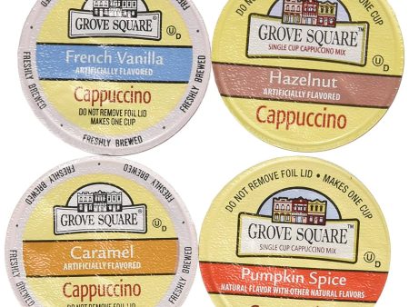 Grove Square Cappuccino Coffee K-Cups Online Sale