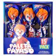 Ricolino Paleta Payaso Marshmallow Lollipop Fashion