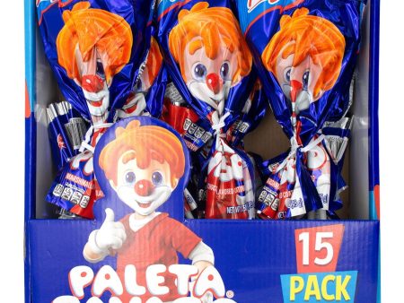 Ricolino Paleta Payaso Marshmallow Lollipop Fashion