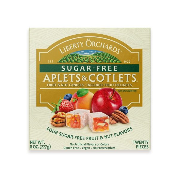 Liberty Orchards Sugar Free Aplets & Cotlets, 8 Ounce For Cheap