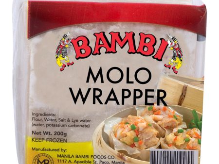 Bambi Molo Wrapper - 200g Supply