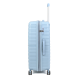 American Flyer Luggage Bag 24 Inch Check-in Luggage Trolly - Light Blue Discount