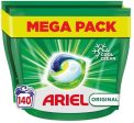 Ariel All in One Pods, 140 Wash Capsules, Laundry Detergent with cool clean technology Discount