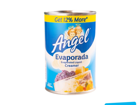 Angel Evaporada Evaporated Liquid Creamer - 410ml Online Hot Sale