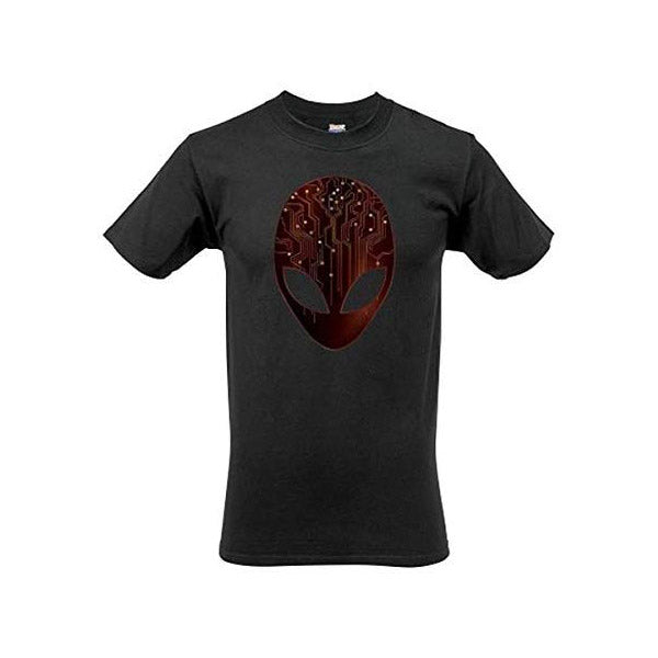 Alienware Arena Red Circuitry Gaming Gear T-shirt, Size : L Supply