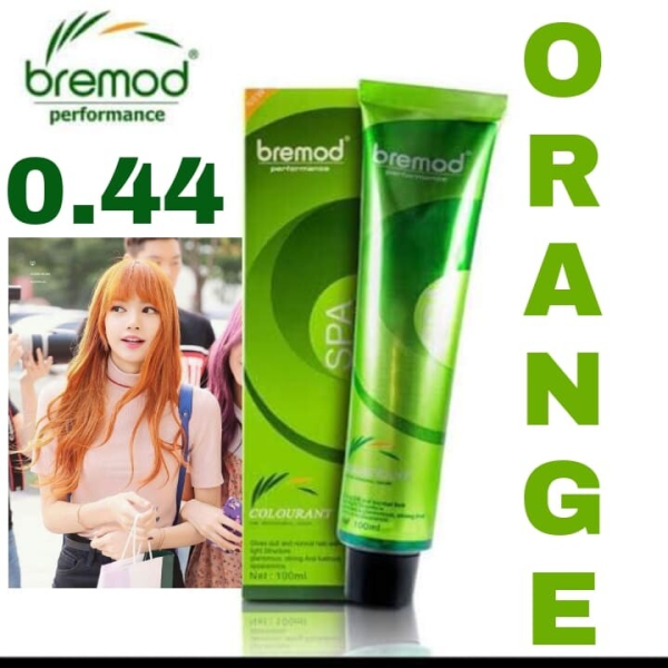 Bremod Performance 0.44 Orange Hair Color With Oxidizer - 100ml+100g Online Sale