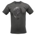 Alienware Arena Grey Heather Alien Font Gaming Gear T-shirt For Discount