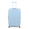 American Flyer Luggage Bag 20 Inch Cabin Size Luggage Trolly - Light Blue For Discount