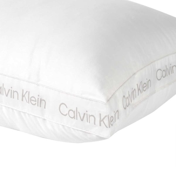 Calvin Klein - Premium Luxury Queen Size Pillows, 100% Cotton, 2 Pack--- clearance Cheap