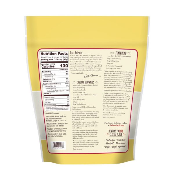 Bob s Red Mill Gluten Free Cassava Flour For Cheap