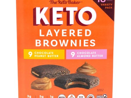 The Keto Baker Keto Layered Brownies Online Hot Sale