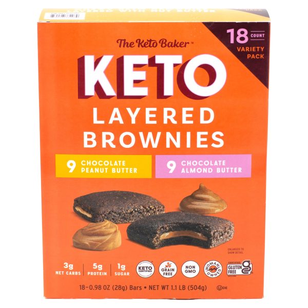 The Keto Baker Keto Layered Brownies Online Hot Sale