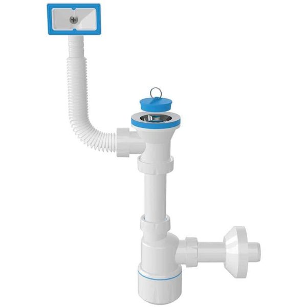 Nova Midi Bottle Trap Siphon for Sinks with Overflow 1032. Online now