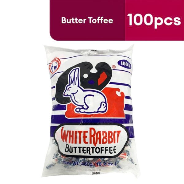 Candyman White Rabbit Butter Toffee - 100Pcs on Sale