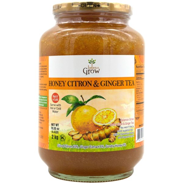 Balance Grow Honey Citron & Ginger Tea Online Sale