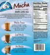 Caffe D Amore Frappe Freeze Frappe Coffee Mix, Mocha, 3 Lb Supply