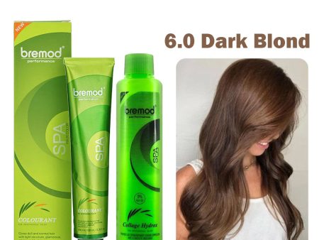 Bremod Performance 6.0 Dark Blond Hair Color With Oxidizer - 100ml+100g on Sale