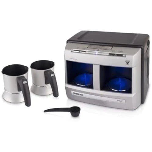 Beko Turkish Coffee Machine with Double Pot - BKK 2113P- clearance Fashion