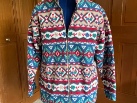 Alfred Dunner Fleece Jacket Men s M on Sale