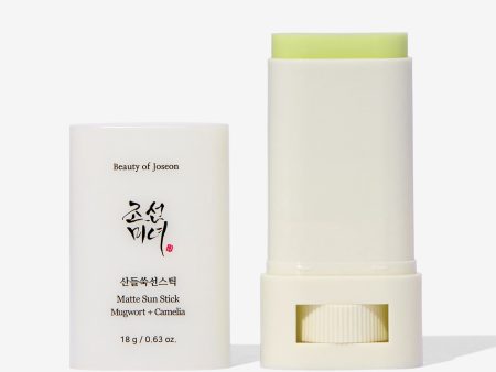 Beauty Of Joseon Matte Sun Stick Mugwort + Camelia SPF 50+ PA++++ - 18g Sale