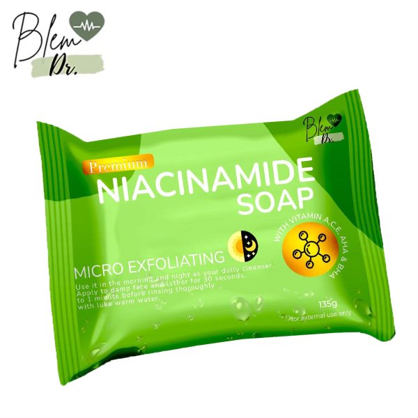 Blem Dr Micro Exfoliating Niacinamide Soap - 135g Fashion