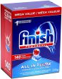 Finish Powerball Automatic Dishwasher Detergent, All in 1 Ultra Powerful Clean, 2.4 KG - 140 Tabs on Sale