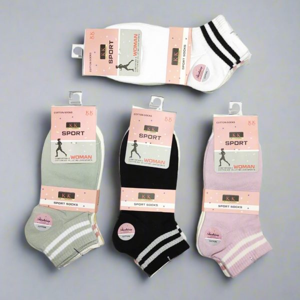 Best Quality Fashion Women s Cotton Socks - 3 Pairs B-020-12 Online Hot Sale