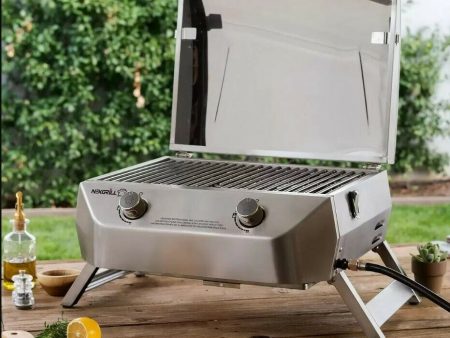 Nexgrill 2-Burner Stainless Steel Table Top Portable Propane Gas Grill Online Sale