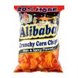 Alibaba Crunchy Corn Chips Hot & Spicy Flavor - 120g Discount