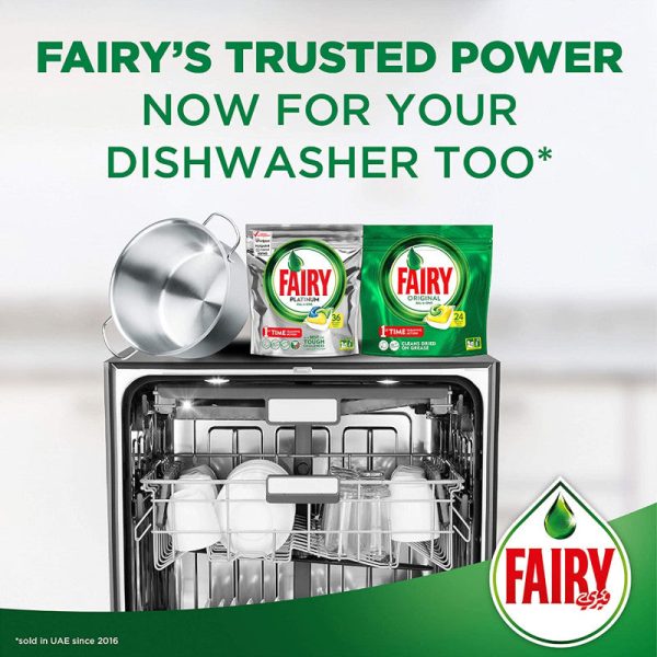 Fairy All-In-1 Dishwasher Tablets Bulk, Fairy Dishwasher Tablets, 110 Tablets, Original, Effective Even On Dried-On Grease Online now