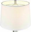 Bridgeport Designs 2-pack Crystal Table Lamp Set – Silver Online now