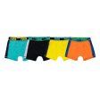 Puma Boy s Boxer Brief-Colors: Turquoise Black Yellow Orange- Pack of 4 Online Hot Sale