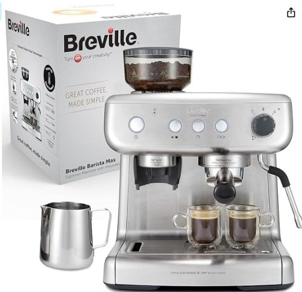 Breville VCF126 Stainless Steel Barista Max Coffee Machine Supply