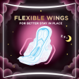 Always Breathable Soft Maxi Thick Night Sanitary Pads With Wings - 7 Pcs (3+1) Online now