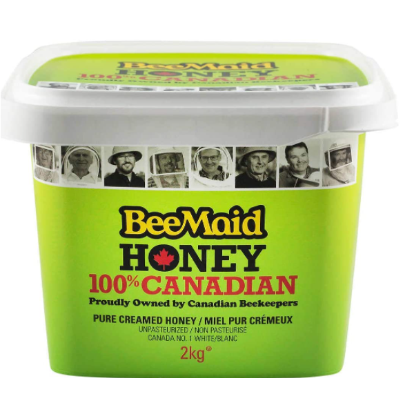 BeeMaid Pure Creamed Honey, 2 kg (Made in Canada) Sale