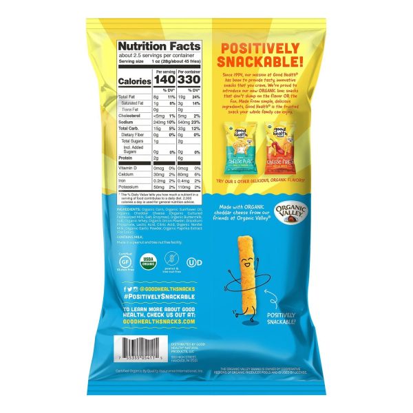 Good Health Organic Cheese Fries For Cheap